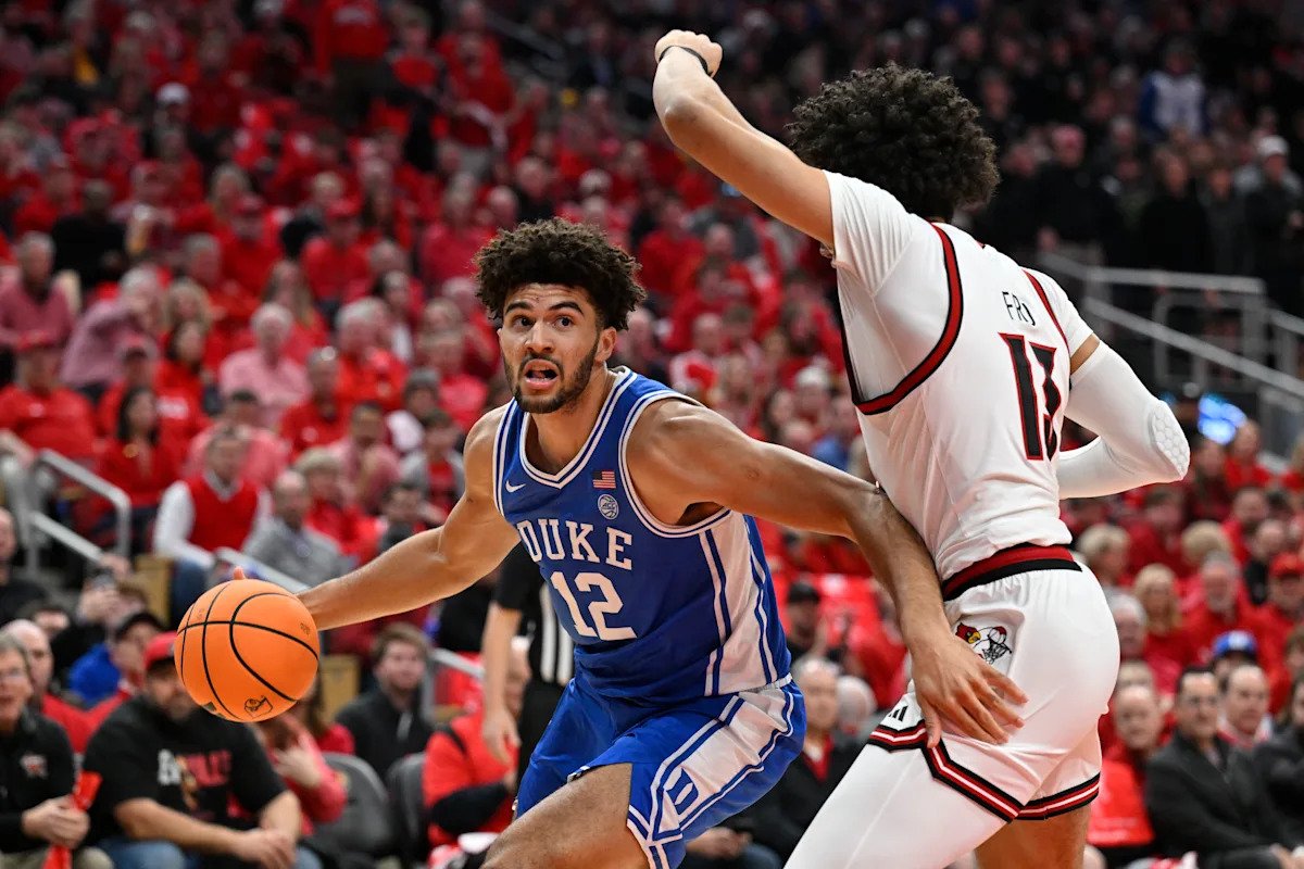 Cameron Boozer, Duke No. 6, se recuperó de su mayor déficit de la temporada para vencer al No. 20 Louisville.