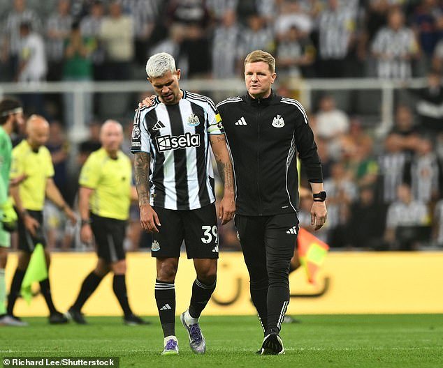 Un récord increíble que explica por qué Eddie Howe está desesperado por que Bruno Guimaraes esté en forma para el partido del domingo contra el Aston Villa.