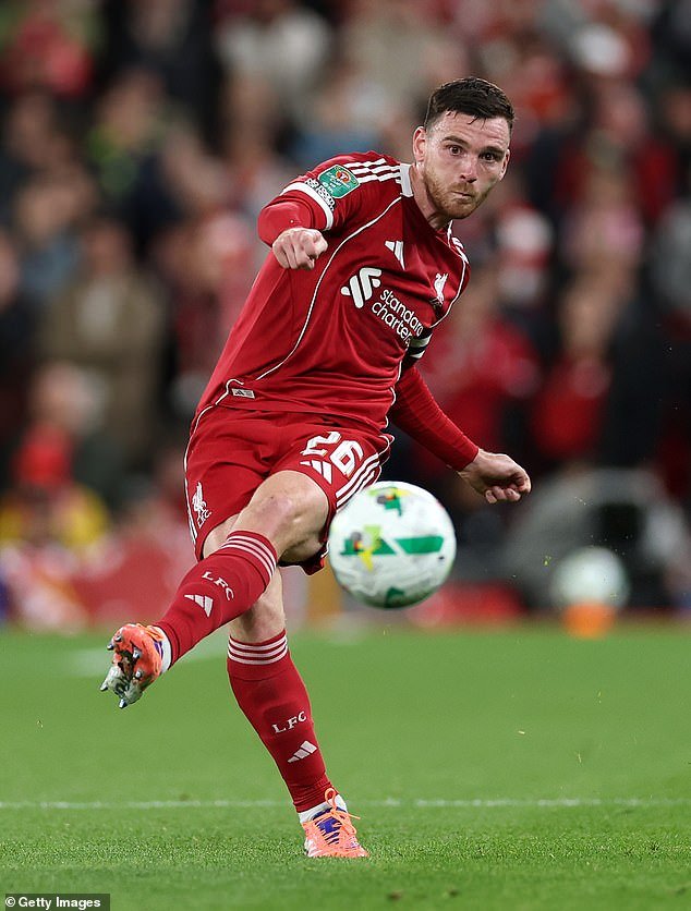 Tottenham está negociando con Liverpool para fichar al defensa Andy Robertson, poniendo fin a casi una década en Anfield