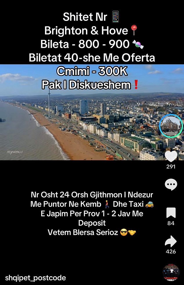 Una investigación por correo electrónico ha descubierto que descarados traficantes de drogas albaneses están azotando teléfonos móviles llenos de clientes por £300.000 en las redes sociales.