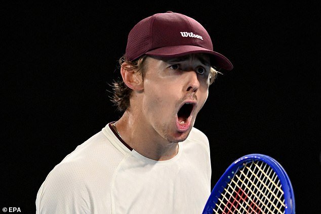 Alex de Miñaur habló sobre la próxima boda después de la gran victoria en el Abierto de Australia, mientras una radiante Katie Boulter miraba desde las gradas.