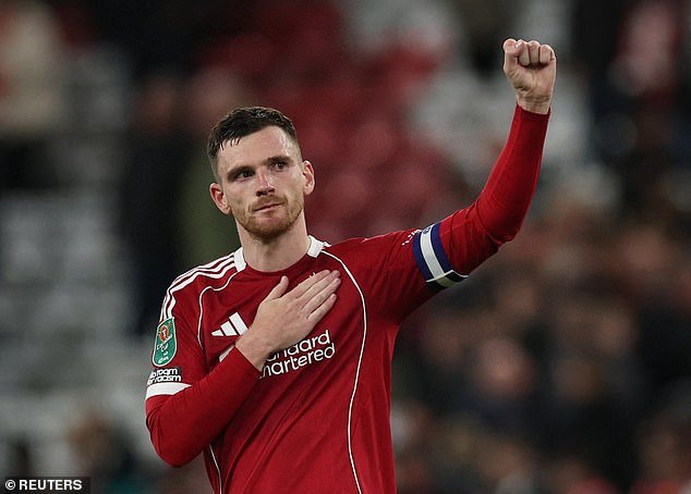 Revelado: El bajo precio de Andy Robertson a medida que se intensifican las negociaciones de transferencia de enero entre Tottenham y Liverpool
