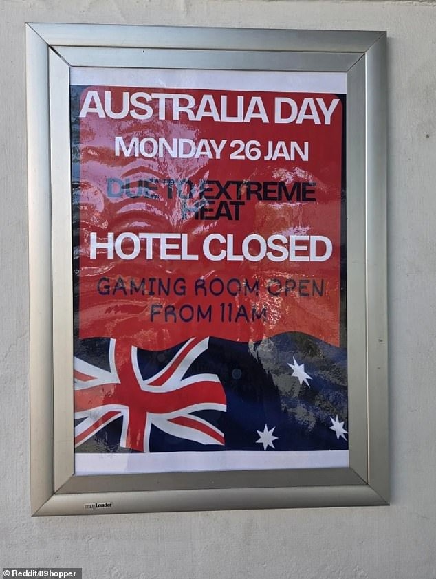 Por qué un cartel del Día de Australia afuera de un hotel provocó indignación
