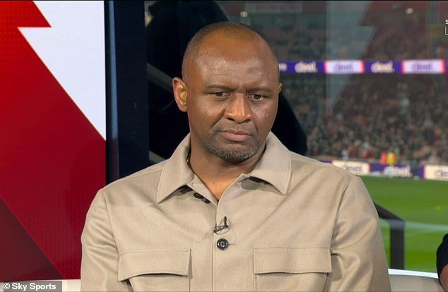 Patrick Vieira cuestiona la “dureza mental” del Arsenal después de la derrota ante el Man United y nombra a dos estrellas de los Gunners que no lograron causar problemas en ataque.