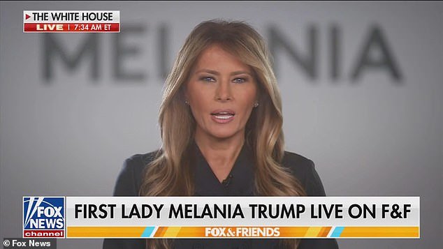 Melania Trump hace una rara declaración política después de los tiroteos mortales en Minnesota