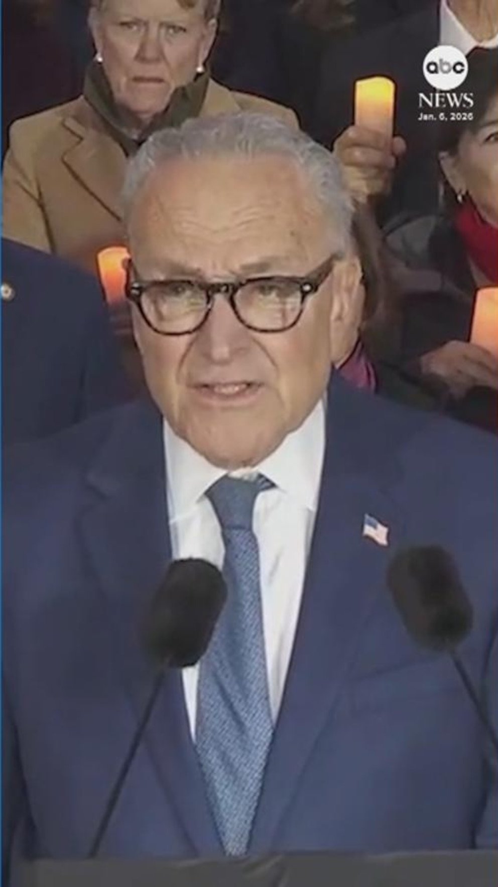 Vídeo: El líder de la minoría Schumer habla en el quinto aniversario del ataque del 6 de enero al Capitolio