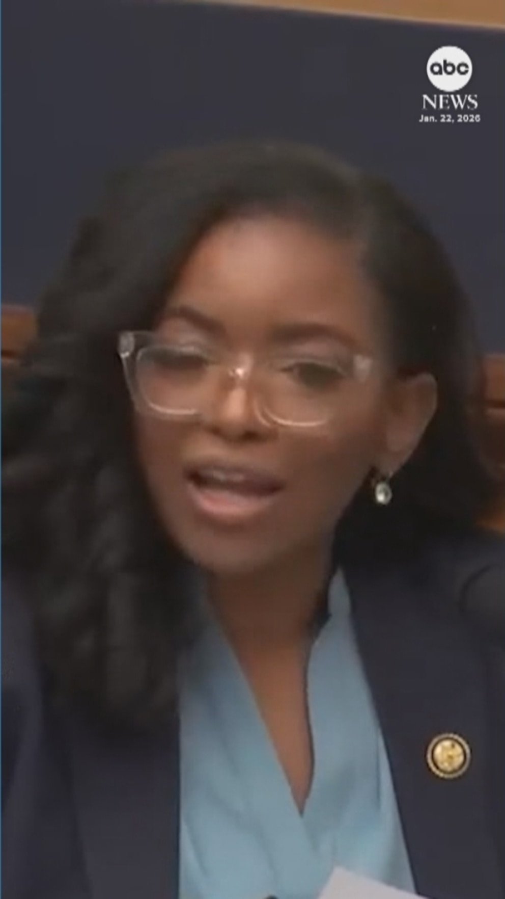 La representante de video Jasmine Crockett comparte detalles del informe del ex fiscal especial Jack Smith