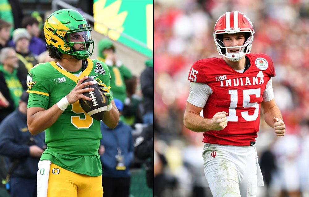 ¿Luchar por el número 1? Fernando Mendoza y Dante Moore se encuentran en el Peach Bowl