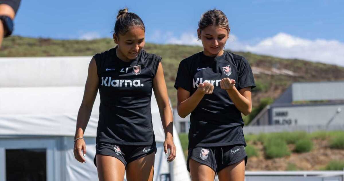 Gisele Thompson está forjando su propio camino en las selecciones de Angel City y USA