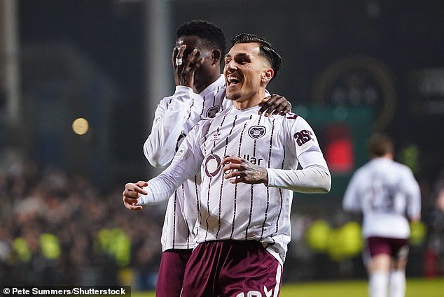 “No sentimos la presión de luchar por un título histórico”, subraya el extremo del Hearts Kyziridis