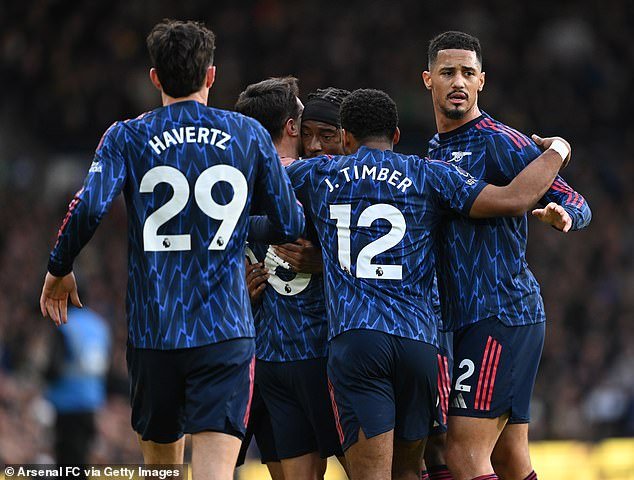 Jamie Redknapp dice que la carrera por el título ha terminado y Mikel Arteta puede “abrir una buena botella de Rjoca” para celebrar mientras predice con cuántos puntos de ventaja el Arsenal ganará “cómodamente” la Premier League.