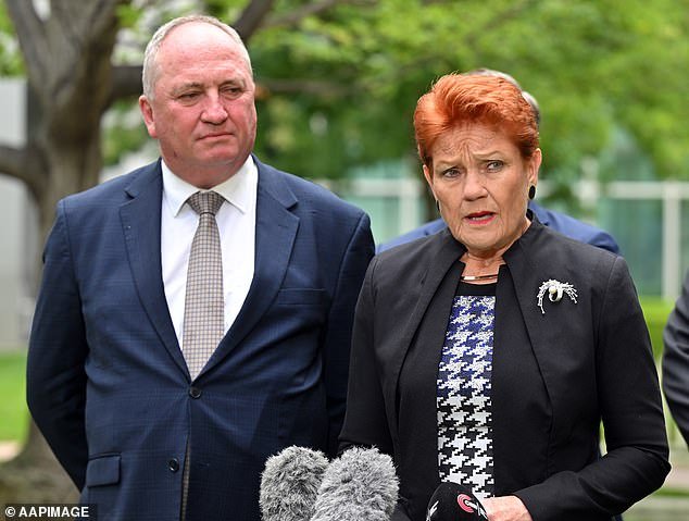 Pauline Hanson está en una racha ganadora cuando otro político de alto perfil se une a One Nation tras la deserción de Barnaby Joyce.