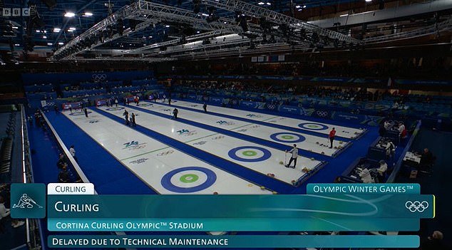 Los Juegos Olímpicos de Invierno se están hundiendo en el caos después de que un corte de energía dejó a los equipos de curling a oscuras a menos de 10 minutos de la competencia.