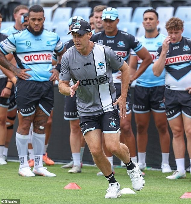 La estrella de Sunrise y ex velocista olímpico Matt Shirvington se une al club NRL como entrenador de velocidad, y no son sus amados Manly Sea Eagles.