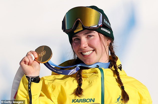 La estrella australiana Josie Baff llega a casa para llevarse el ORO en la final de snowboard cross femenino: “es increíble”