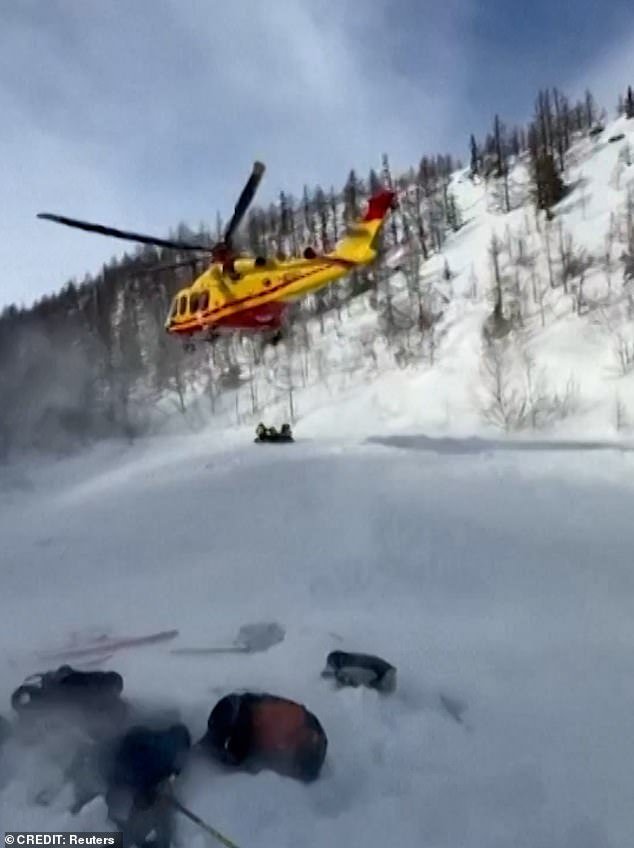 Dos esquiadores mueren y otro resulta herido en un accidente por avalancha en una montaña de Italia
