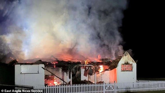 Los aldeanos temen que una serie de ataques incendiarios tengan como objetivo su idilio rural en el corazón de Constable Country.