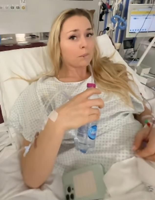 Lindsey Vonn ofrece una mirada detrás de escena de su recuperación en el hospital después de someterse a una cuarta cirugía por una pierna rota luego de un terrible accidente en los Juegos Olímpicos de Invierno.
