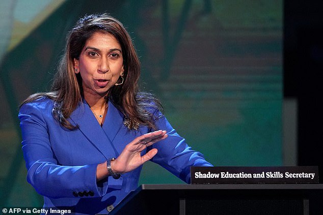 Suella Braverman promete abolir la Oficina de Igualdad si Reform llega al poder y advierte que Gran Bretaña está siendo “desgarrada” por las políticas de diversidad