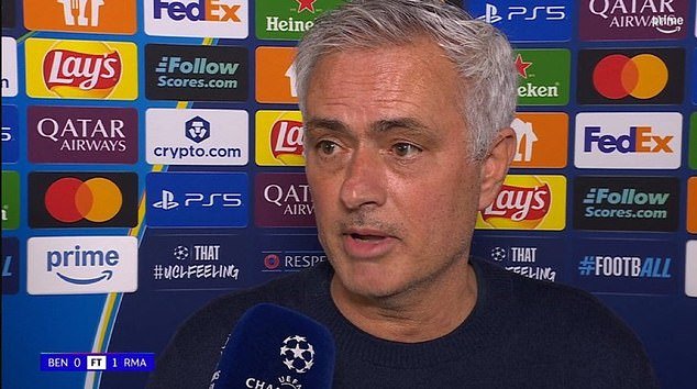 Revelado: el arreglo de José Mourinho en el vestuario del Benfica después de la tormenta racista, incluidas palabras PROHIBIDAS, mientras el Real Madrid envía un expediente de pruebas a la UEFA