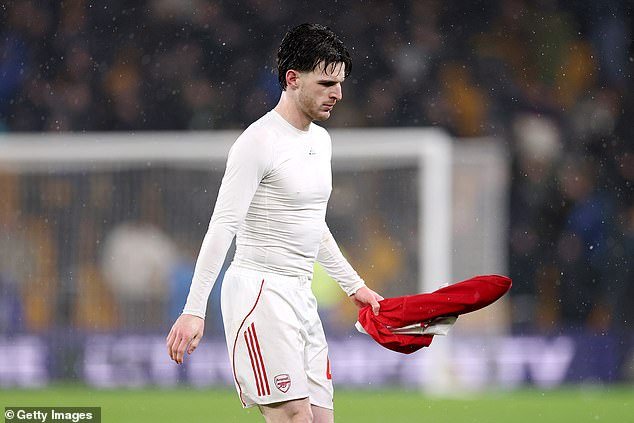 Declan Rice desvela cómo reaccionaron sus compañeros ante el empate ante los Wolves y advierte: “Nadie nos va a dar el título”.