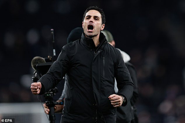 Un emocionado Mikel Arteta describe el triunfo del Arsenal por 4-1 como un “punto de inflexión” en la carrera por el título… e Igor Tudor envía un mensaje a sus fracasos del Tottenham