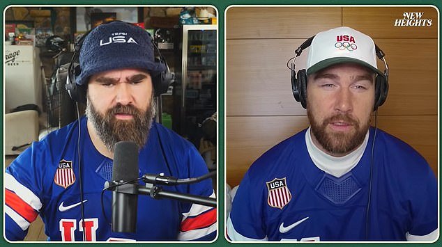 Jason Kelce DEFIENDE los controvertidos rulos de Canadá después del escándalo de los Juegos Olímpicos y afirma: “Si no haces trampa, no lo intentas”.