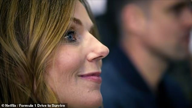 La reacción invisible de Geri Halliwell cuando su esposo Christian Horner fue abucheado después de su escándalo de mensajes de texto sexuales se revela en Drive to Survive – Lewis Hamilton está en shock