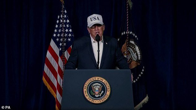 Lea íntegramente el discurso de Trump declarando la guerra a Irán