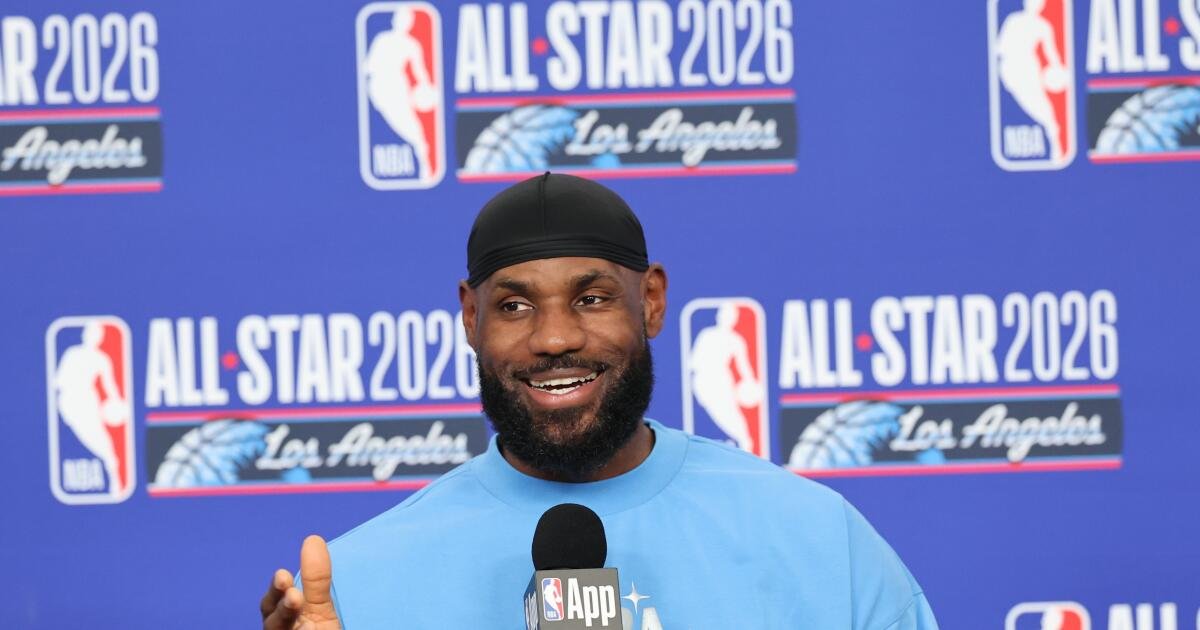LeBron James disputa su 22º Juego de Estrellas, un récord, y reitera que su futuro aún no está claro