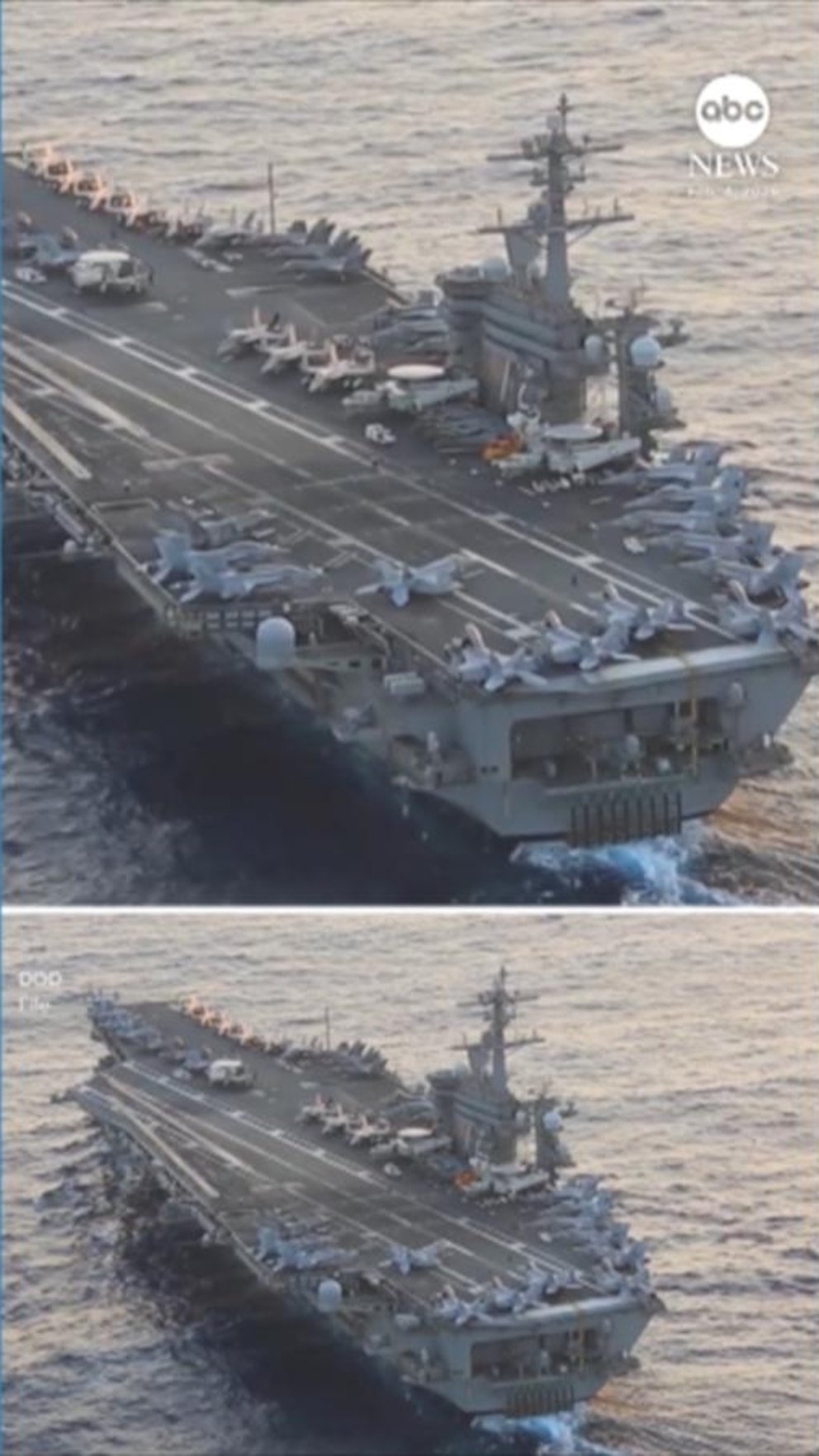 MIRA: Avión de combate estadounidense derriba un dron iraní