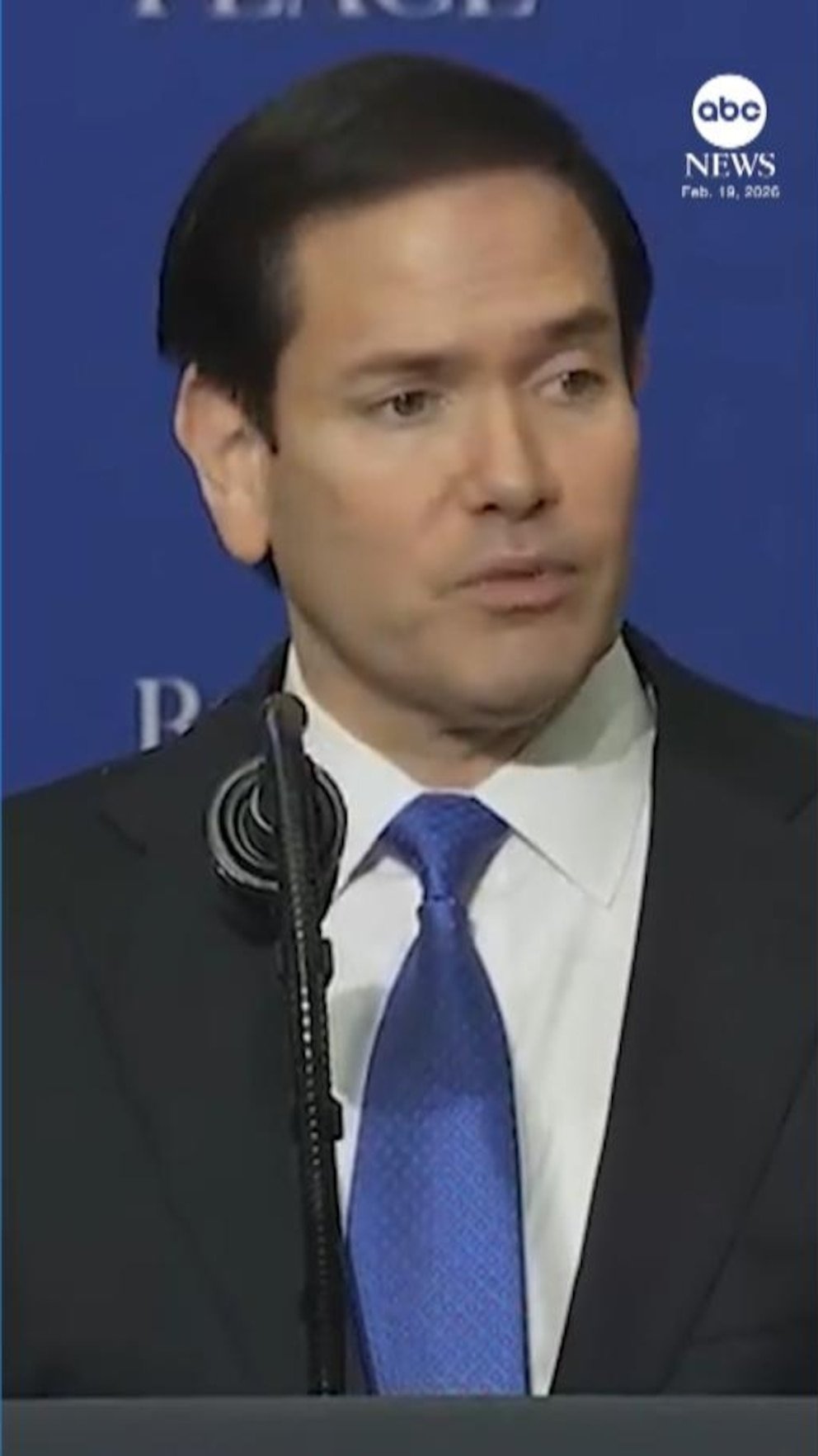 MIRAR: Sec. Rubio pronuncia un discurso ante el Comité de Paz del presidente Trump