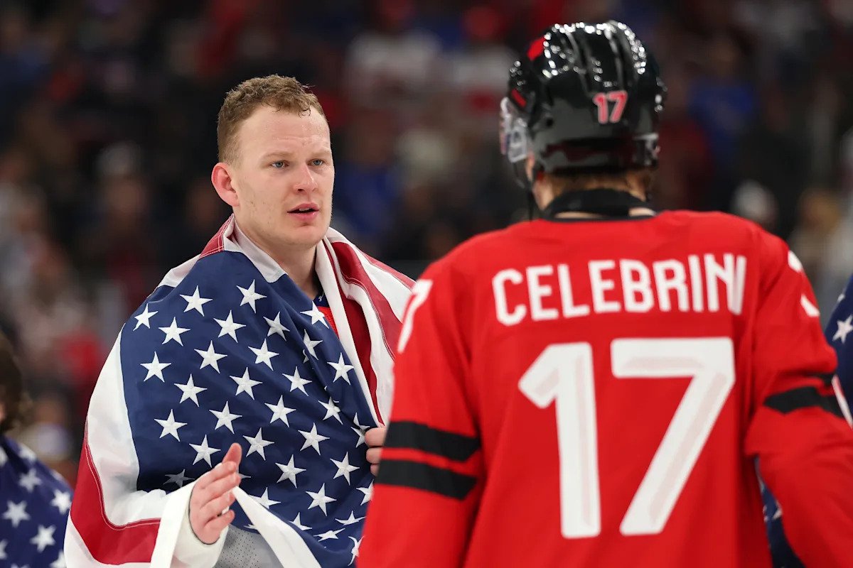 Brady Tkachuk enfureció a la Casa Blanca y publicó un vídeo editado por IA despreciando a los canadienses: “Es claramente falso”