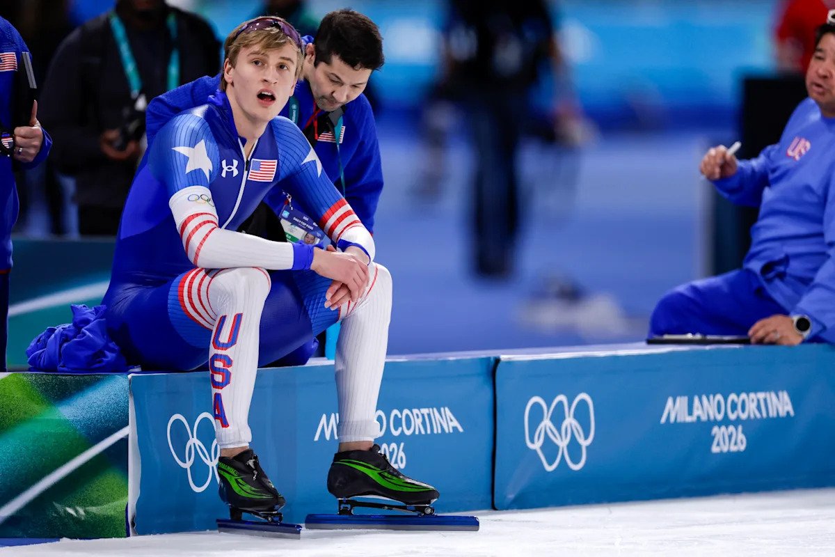 Después de la plata en 1500, los Juegos Olímpicos de Jordan Stolz son ahora un “éxito parcial”.