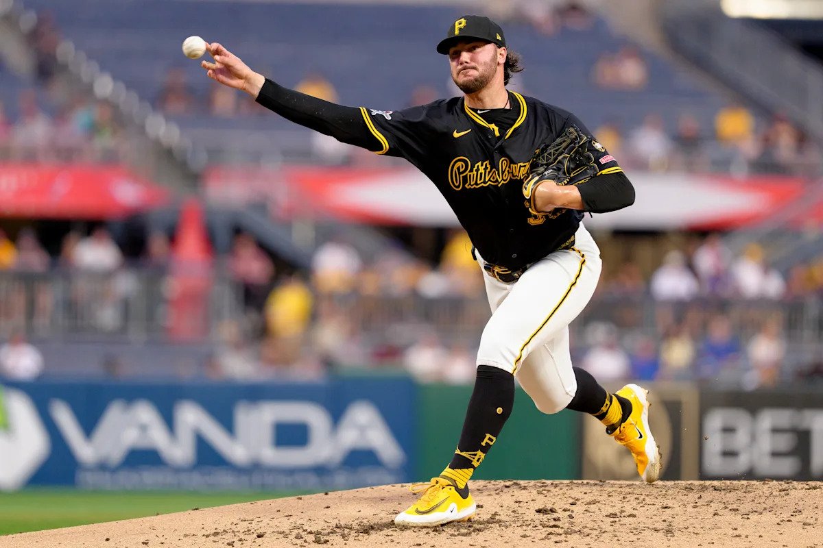 Los desafíos ABS le costaron a Paul Skenes 4 golpes, incluido 1 de décimo de pulgada, en su debut en el entrenamiento de primavera