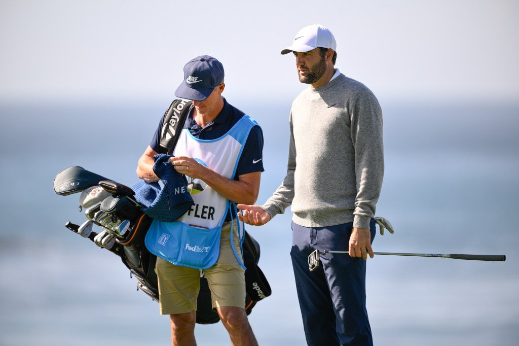 Scottie Scheffler está cerca del final de la clasificación de Pebble Beach Pro-Am
