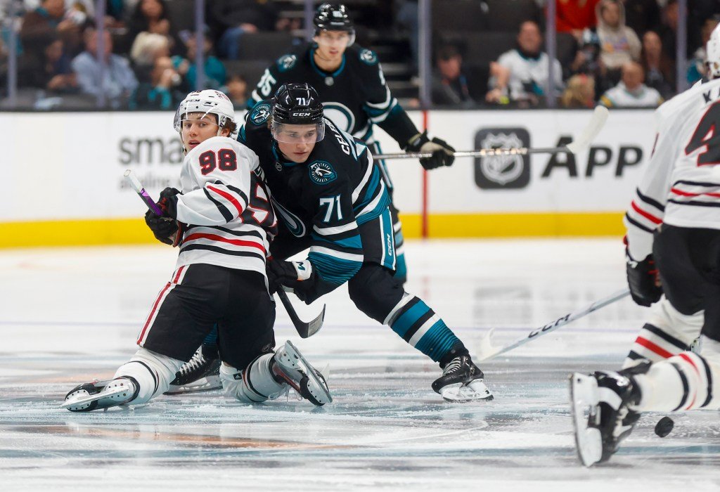 Los San Jose Sharks se comparan favorablemente con los Chicago Blackhawks. actualmente