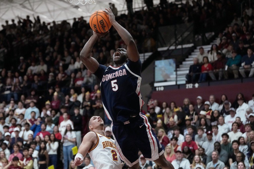 Gonzaga vence a Santa Clara 94-86 y se queda con el primer lugar – The Mercury News