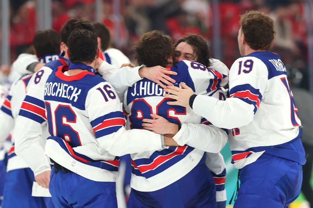 Estados Unidos vence a Canadá, Macklin Celebrini con gol de Hughes por la medalla de oro olímpica