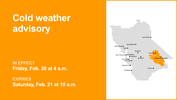Advertencia de clima frío para Yosemite para el viernes y sábado: las temperaturas podrían bajar a 10°C – The Mercury News