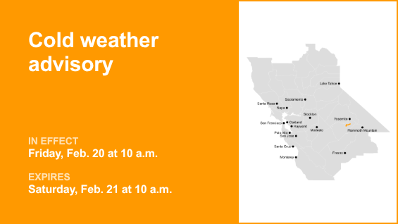 Una advertencia de clima frío está vigente para el valle de Yosemite hasta el sábado por la mañana; se espera que las temperaturas bajen a 10°C – The Mercury News