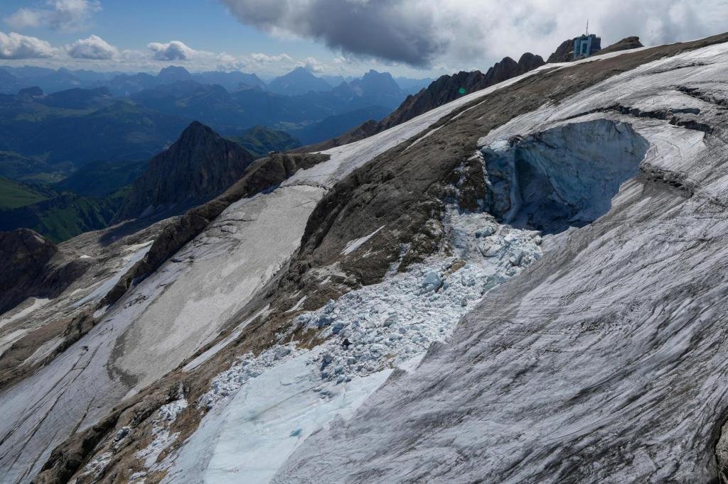Los esquiadores olímpicos expresan su preocupación por el retroceso de los glaciares