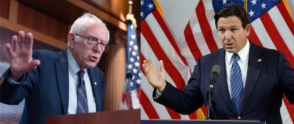 La IA ha convertido a Bernie y DeSantis en aliados poco probables