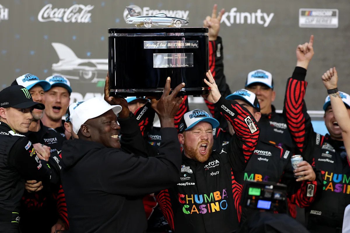 “Algo se sintió bien”: el ganador de las 500 Millas de Daytona, Tyler Reddick, habla de estrategia, coraje y Michael Jordan