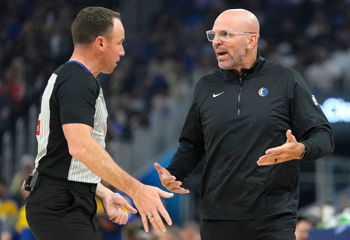 La NBA multará con 35.000 dólares al HC Jason Kidd de los Mavericks por criticar públicamente su arbitraje tras la derrota del sábado ante los Rockets.
