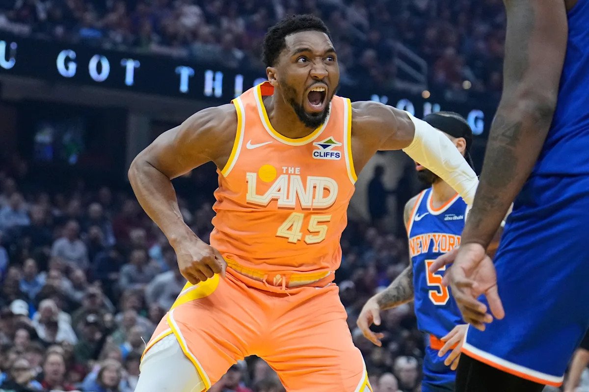 Donovan Mitchell se perdió el partido de los Cavaliers contra los Pistons por una lesión en la ingle