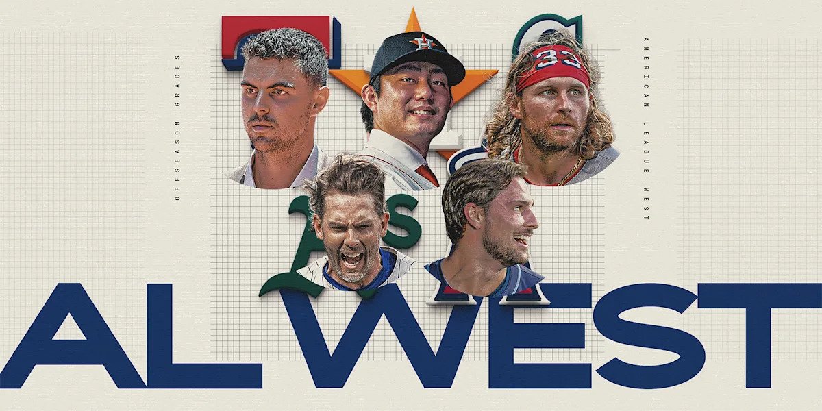 Calificaciones de temporada baja de la División Oeste de la Liga Americana: ¿Podrán los Marineros repetir como campeones divisionales? ¿Han hecho lo suficiente los Astros y los Rangers para competir?