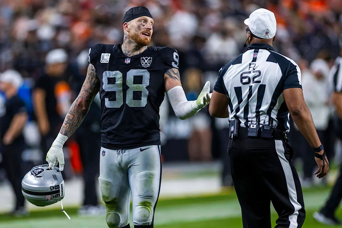 El gerente general de los Raiders, John Spytek, dijo que espera que DE Maxx Crosby regrese al equipo en 2026.