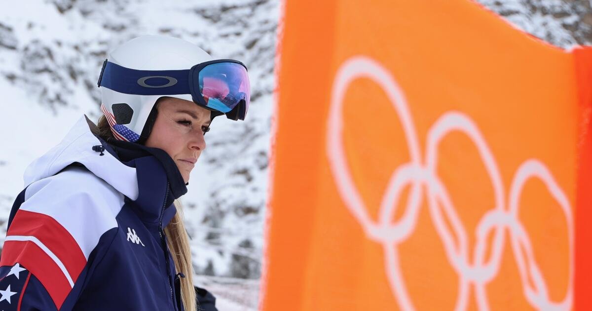 Lindsey Vonn revela que su perro murió el día después de su accidente en los Juegos Olímpicos