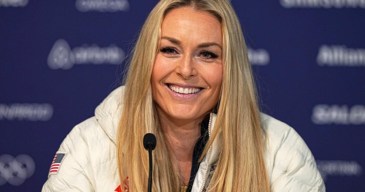 Lindsey Vonn participará en los Juegos Olímpicos a pesar de romperse el ligamento cruzado